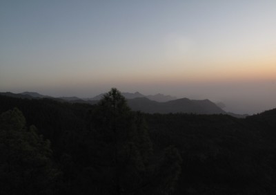 The view from Tamadaba National park