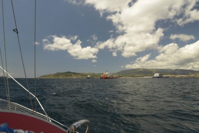 Leaving Gibraltar