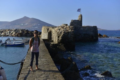 Naoussa village on Paros island, Greece