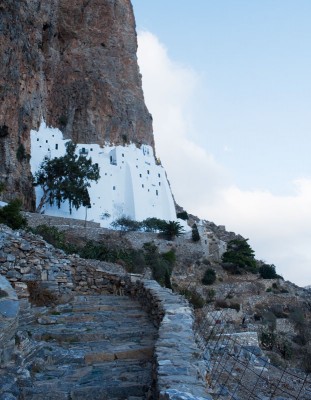 Monastery of Hozoviotissa. Amorgos Island.