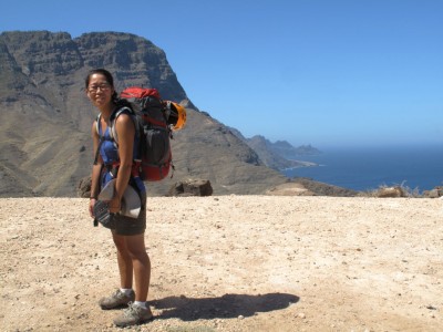 Just before my legs were in intolerable pain