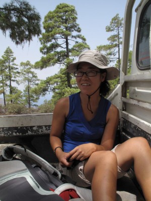 One of my dreams came true...hitchhiking and taking a seat in the truck bed :)