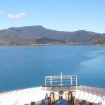 Ferry crossing from north island to south island