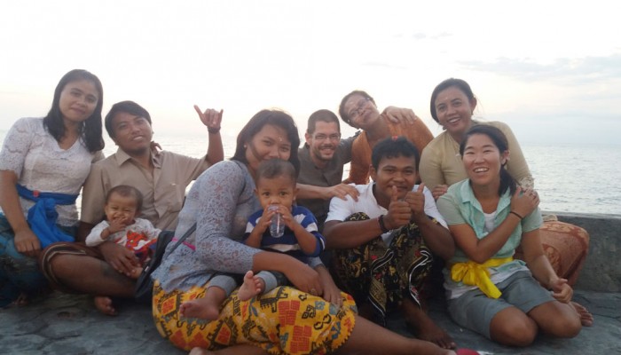 Batu Bolong, Hindu temple. Sengigi, Lombok