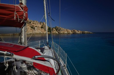 Paradise at Cala Coticcio, Sardinia, Italy. 