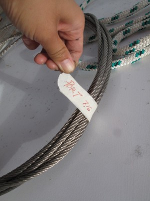 New steering cable
