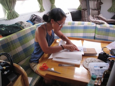Starting the windlass cover