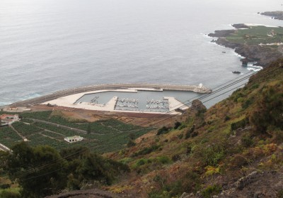 The marina at Garachico