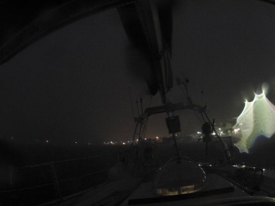 Our early morning departure from Argostoli was stopped abruptly by the thunder and lightning storm.