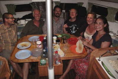 Crêpe Party !!! The last person got their salty crêpe near midnight!