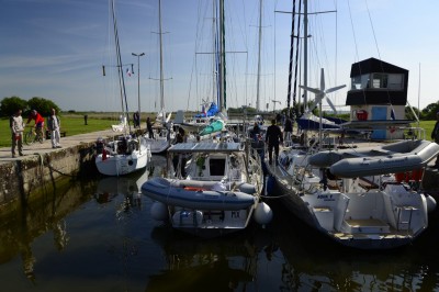 Départ des copains de ponton