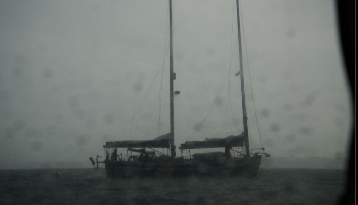 The rains met us at Camaret
