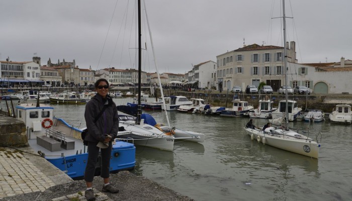 Cool inner harbour at L'île de Ré