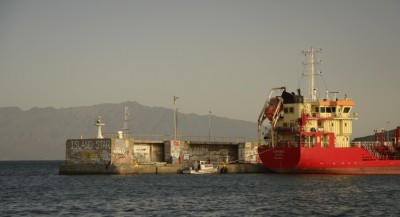 Leaving Mindelo 